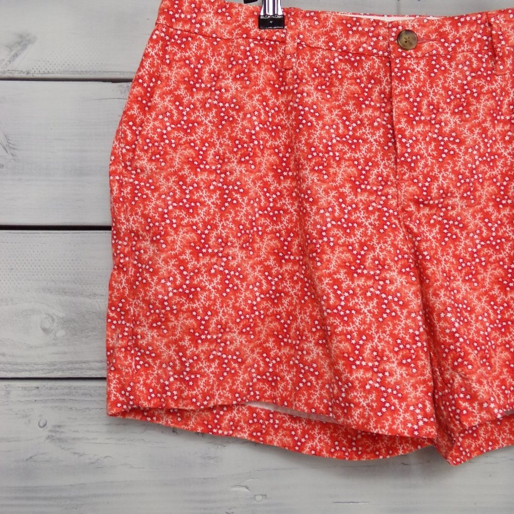 Old Navy Women's Pink & White Shorts-Size 10 - Picture 5 of 13